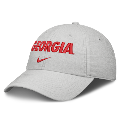 Georgia Sideline Club Practice Men's Nike College Adjustable Hat